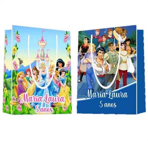 Sacolinha Princesas Disney