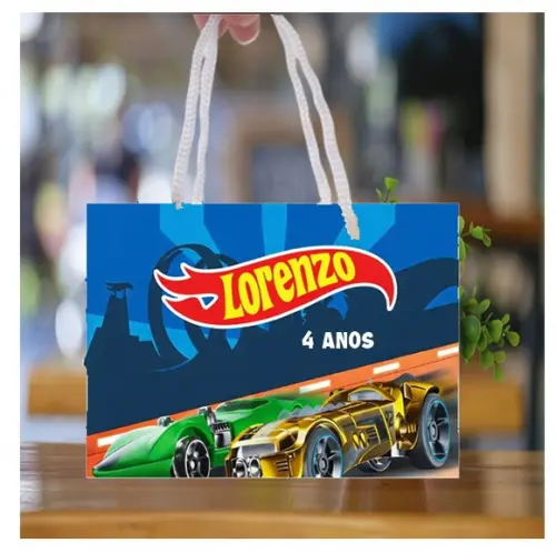 Sacola Hotwheels