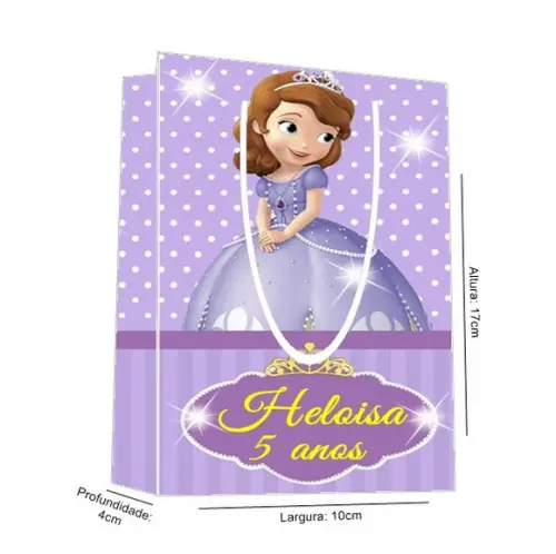 Sacolinha Princesa Sofia