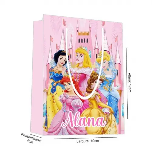 Sacolinha Princesas Disney