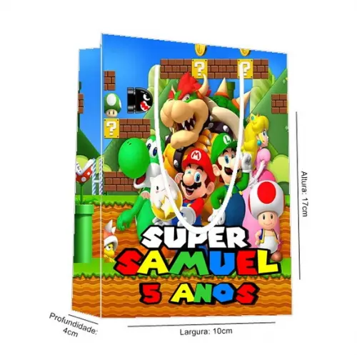 Sacolinha Super Mário