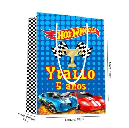 Sacolinha Hot Wheels