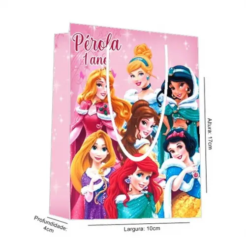Sacolinha Princesas Disney