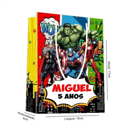 Sacolinha Vingadores