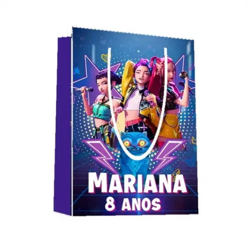 Sacola Guerreiras do Kpop 22x15x5