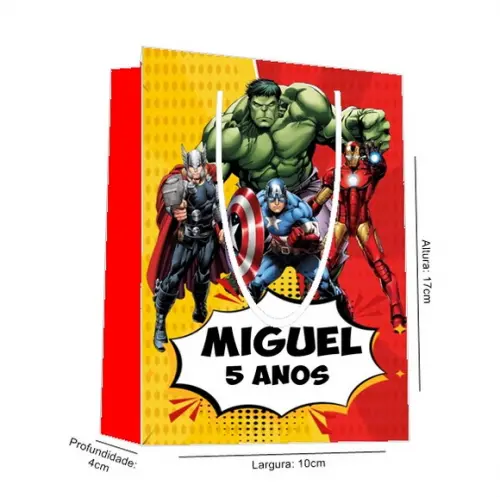 Sacolinha Vingadores