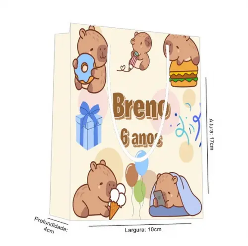 Sacolinha Capivara
