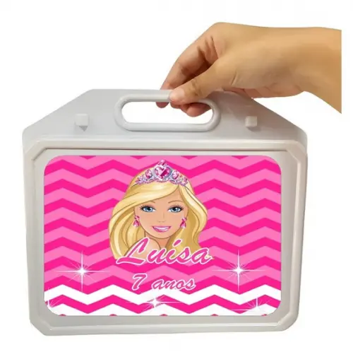 Maleta Personalizada Kit Festa na Escola Barbie