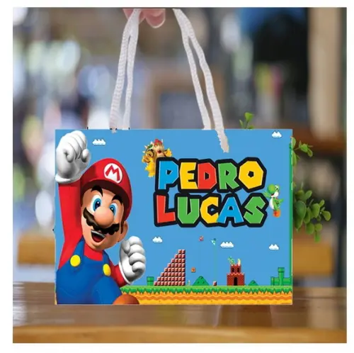 Sacola Super Mário Bross
