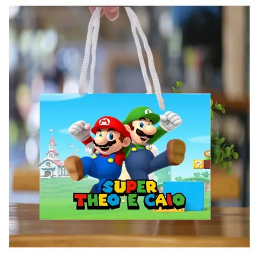 Sacola Super Mário Bross