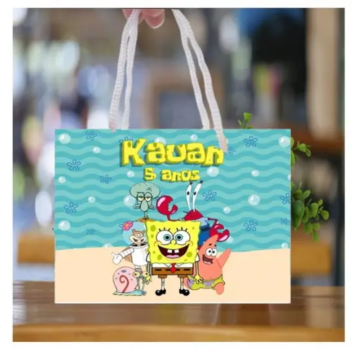 Sacola Bob Esponja