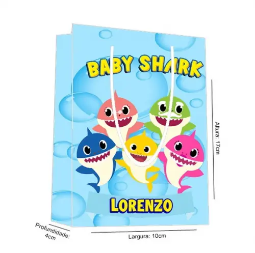 Sacolinha Baby Shark