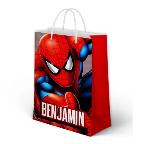 Sacola Homem Aranha 22x15x5