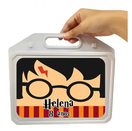 Maleta Personalizada Kit Festa na Escola Harry Potter