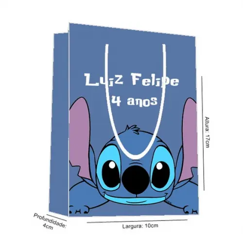Sacolinha Lilo e Stitch