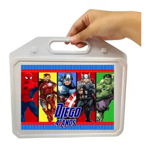 Maleta Personalizada Kit Festa na Escola