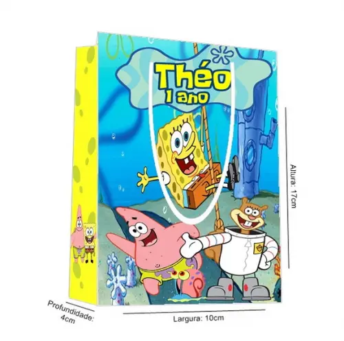 Sacolinha Bob Esponja