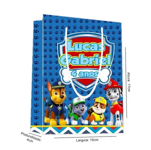 Sacolinha Patrulha Canina
