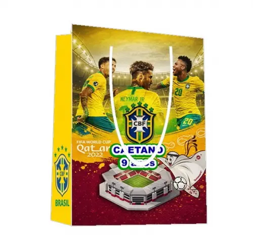 Sacola Surpresa Copa Mundo Brasil 22x15x5
