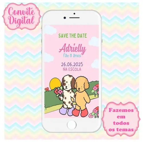 Convite Virtual Bobbie Goods