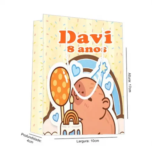 Sacolinha Capivara