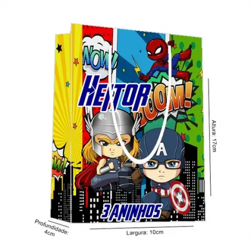 Sacolinha Heróis