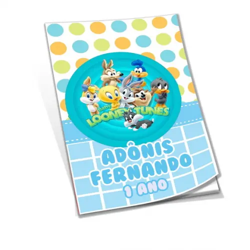Livrinho de Colorir Baby Looney Tunes 10x14
