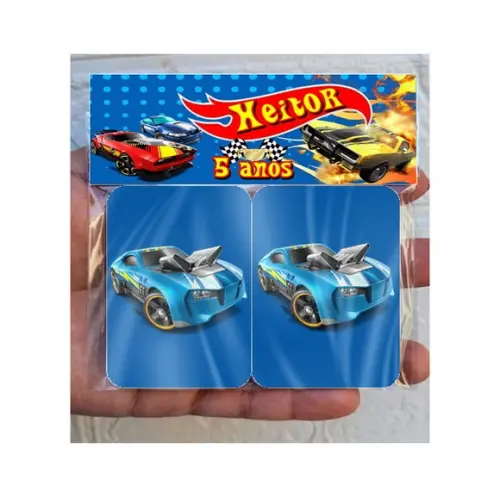 Lembrancinhas Jogo da Memória Hotwheels