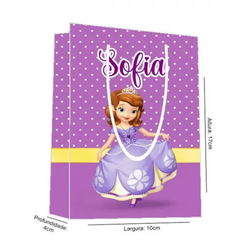 Sacolinha Princesa Sofia
