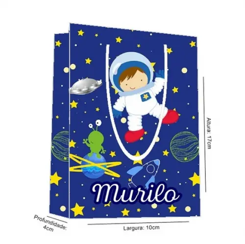 Sacolinha Astronauta