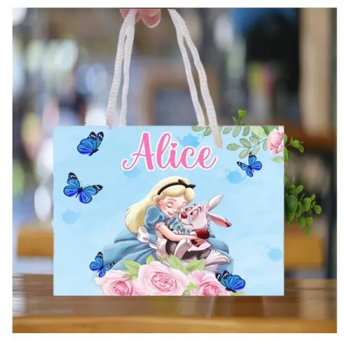 Sacola Alice no País das Maravilhas