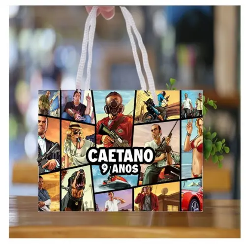 Sacola Jogo Gta