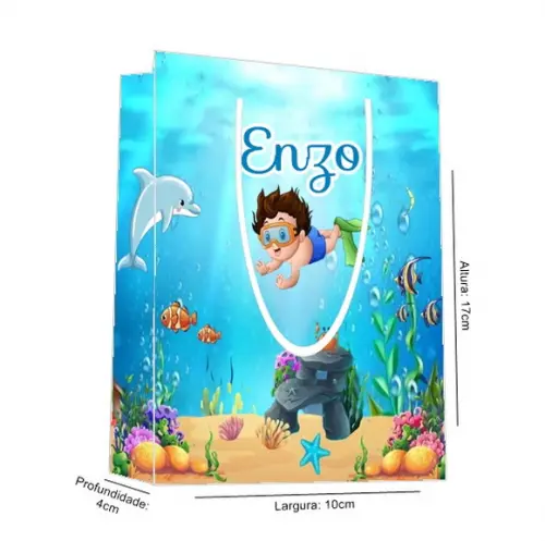 Sacolinha Fundo do Mar