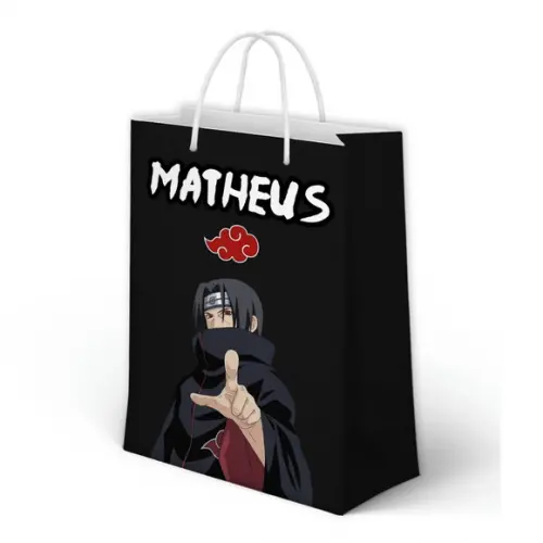 Sacolinha Naruto Akatsuki
