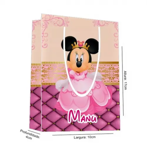 Sacolinha Minnie Realeza