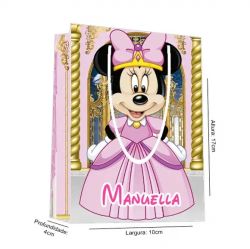 Sacolinha Minnie Realeza