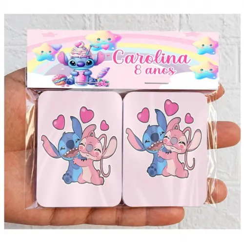 Lembrancinhas Jogo da Memória Lilo & Stitch