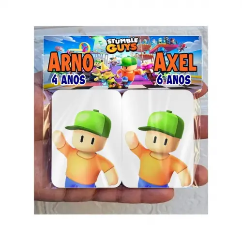 Lembrancinhas Jogo da Memória Stumble Guys