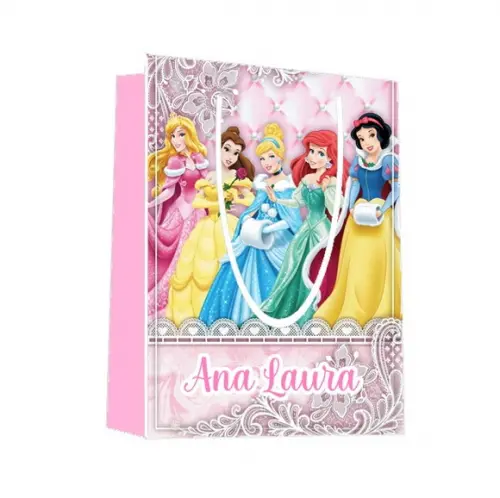 Sacola Princesas 22x15x5