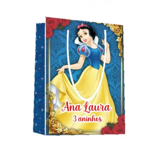 Sacola Branca de Neve 22x15x5