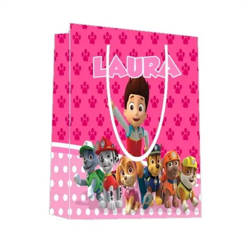 Sacola Patrulha Canina 22x15x5