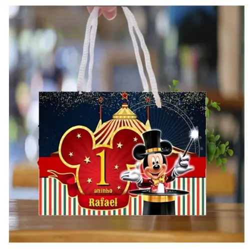 Sacola Mickey Circo