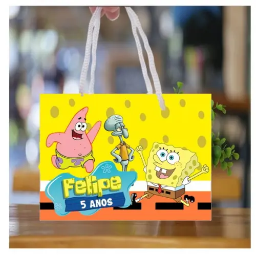 Sacola Bob Esponja