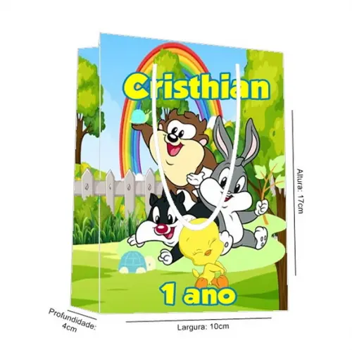 Sacolinha Baby Looney Tunes