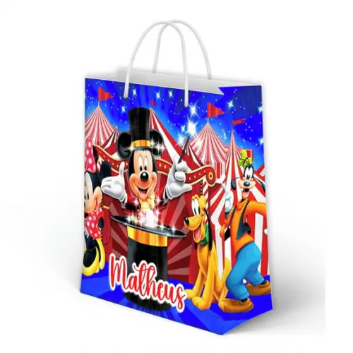 Sacolinha Mickey Circo