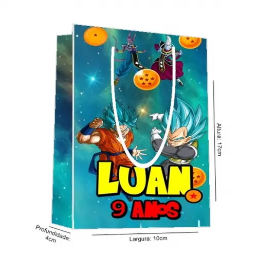 Sacolinha Dragon Ball