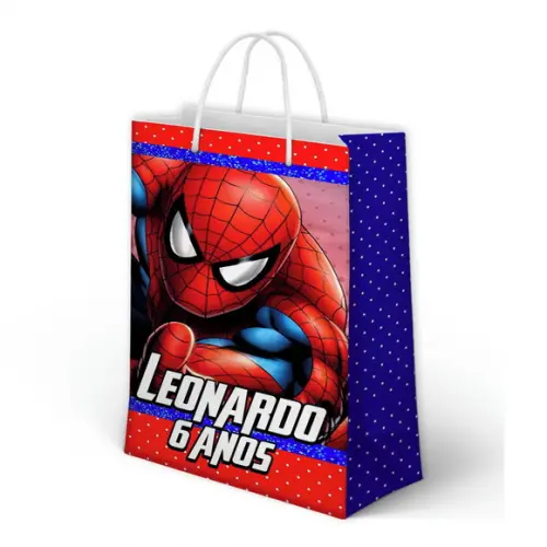 Sacolinha Homem Aranha