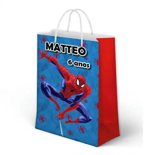 Sacolinha Homem Aranha