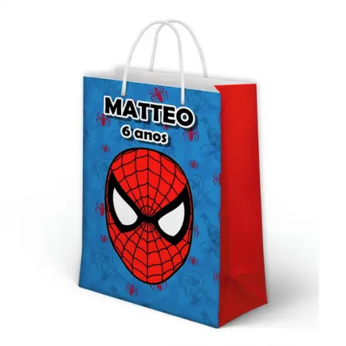 Sacolinha Homem Aranha