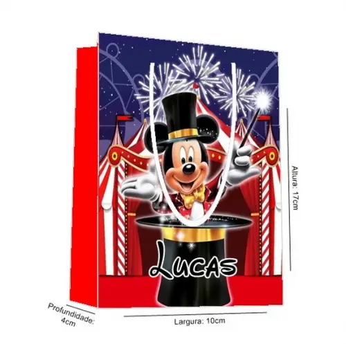 Sacolinha Mickey Circo